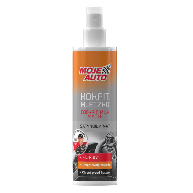 Moje Auto Cockpit-Lotion Mattschwarz | 300 ml