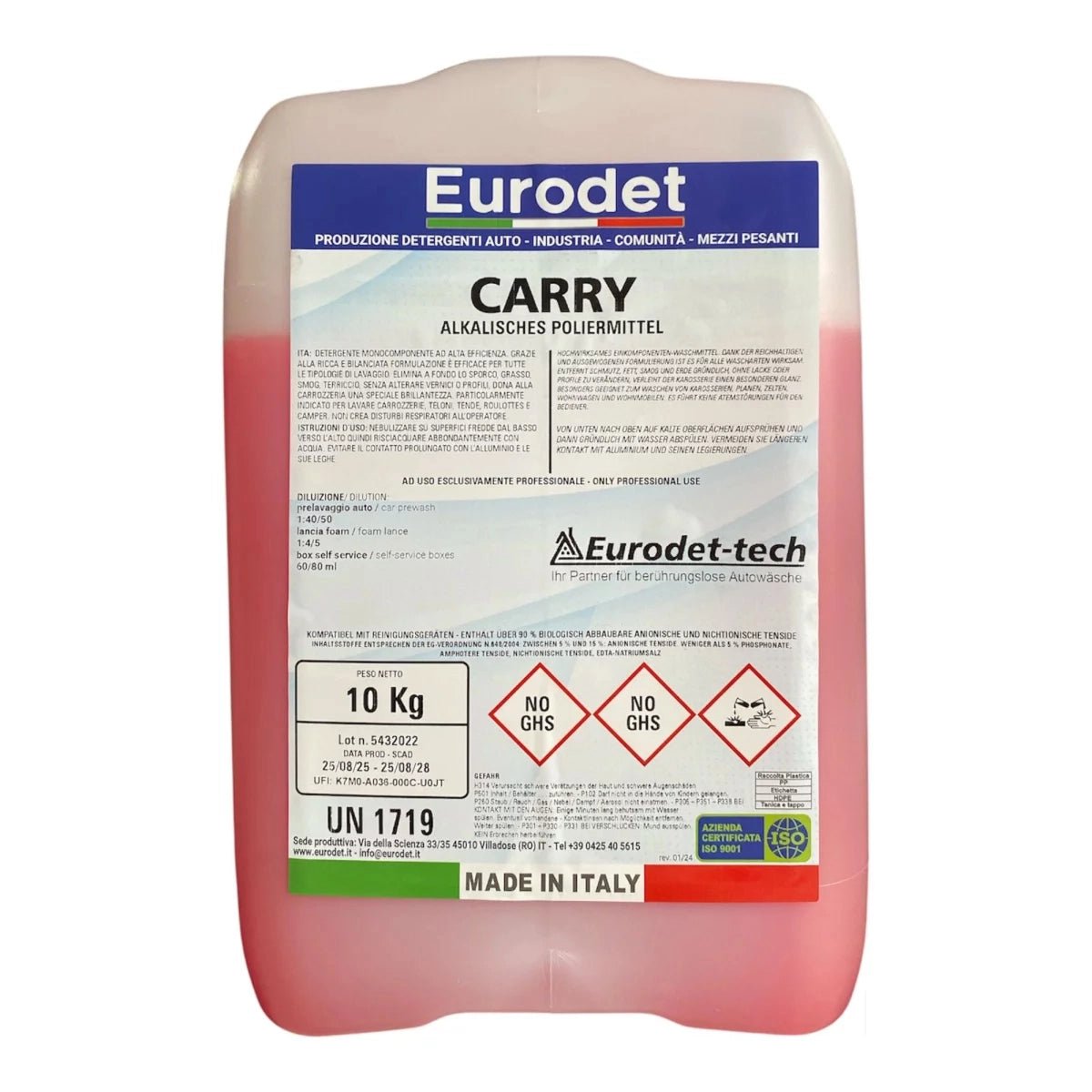 Foaming Car Shampoo - Powerful Car Wash Cleaner - 10L