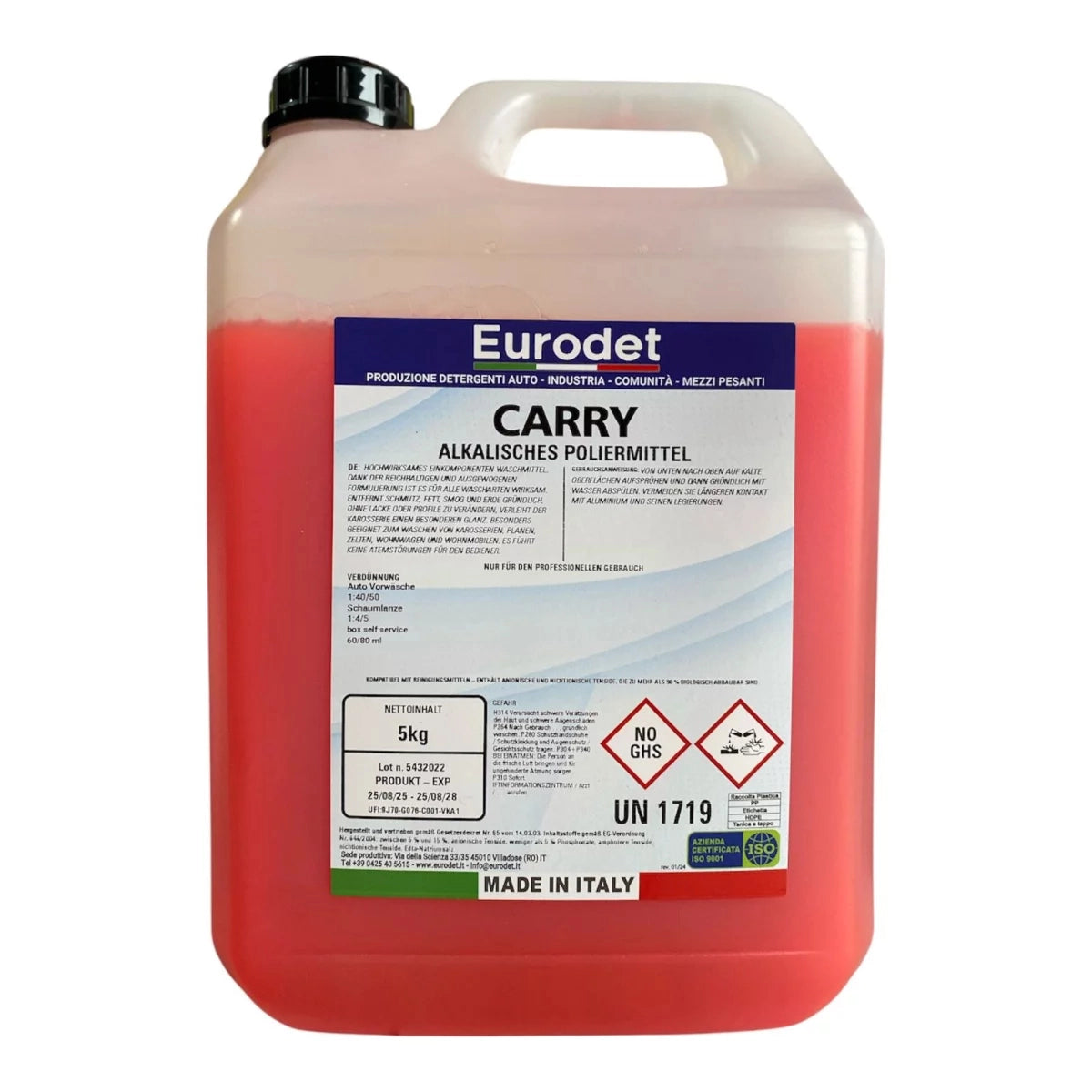 Foaming Car Shampoo - Powerful Car Wash Cleaner - 5L