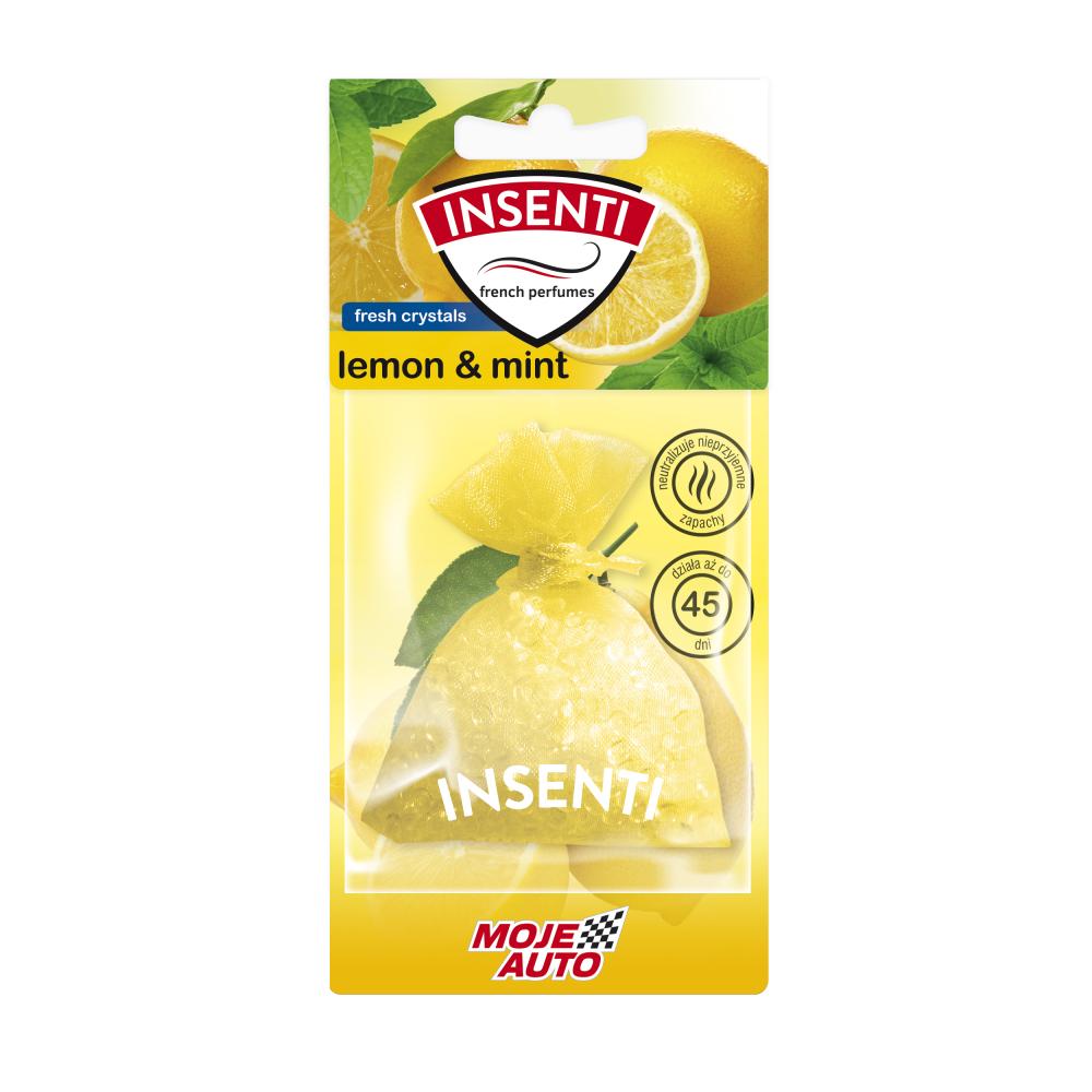 Moje Auto Insenti Fresh Crystals - Lemon with mint