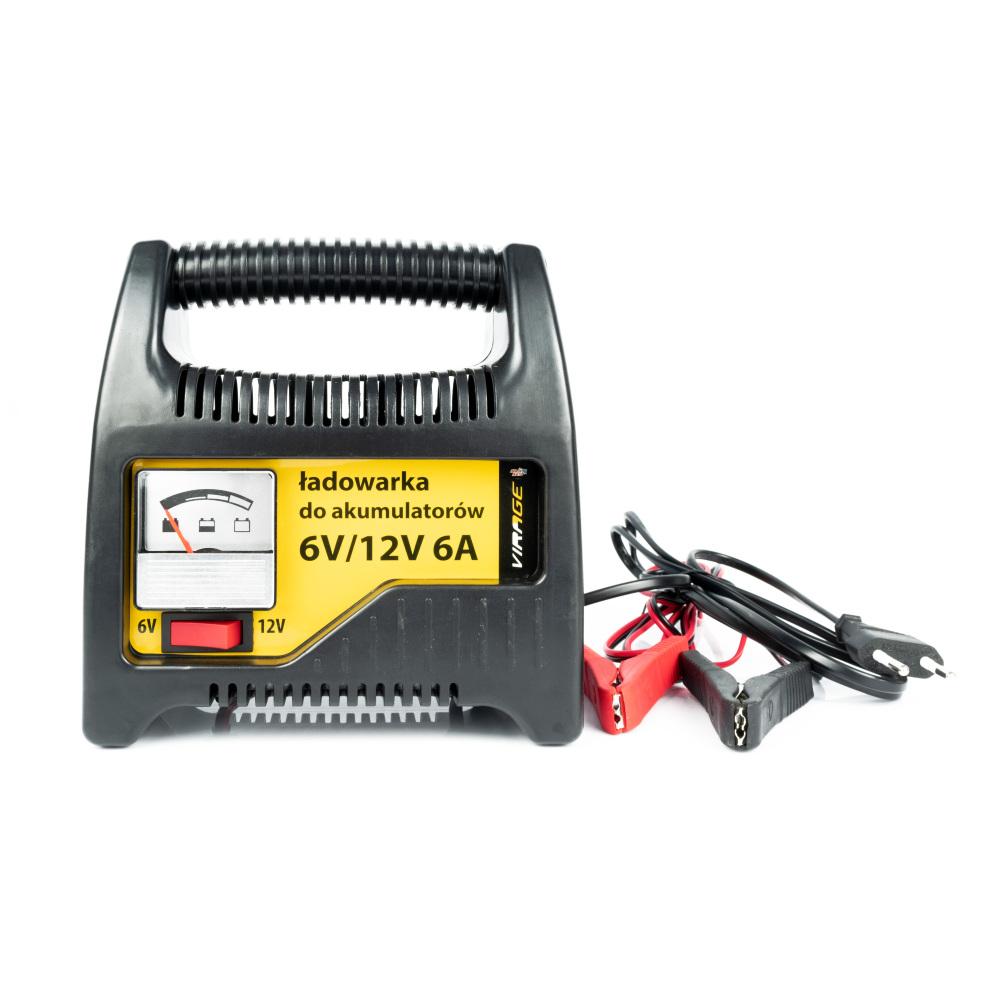 Moje Auto Virage VIRAGE - Charger for 6V/12V 6A and 4A Batteries | 6V / 12V 6A